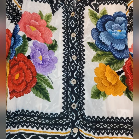 Farm Río By Anthropologie Classic Button Down - Picture 7 of 11